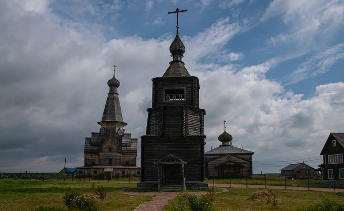 Село Варзуга. Фото – Андрей Каменев 