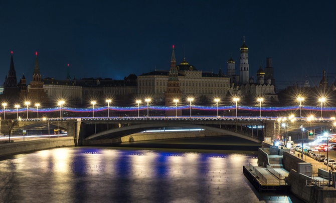 Кремль, Москва, Россия. Dmitry Serebryakov/AFP/Getty Images