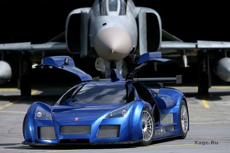 650 лошадок под копотом Gumpert Apollo