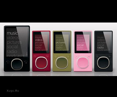 Новый плеер от Microsoft - Zune 2