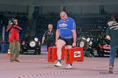 Самые сильные на  World Strongman Cup 2007