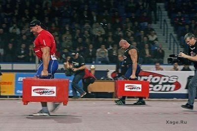 Самые сильные на  World Strongman Cup 2007