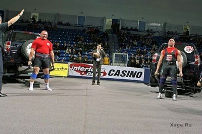 Самые сильные на  World Strongman Cup 2007