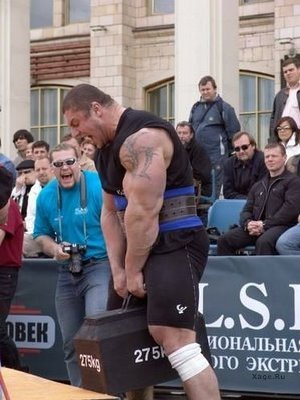 Самые сильные на  World Strongman Cup 2007