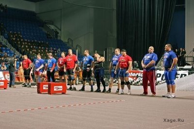 Самые сильные на  World Strongman Cup 2007