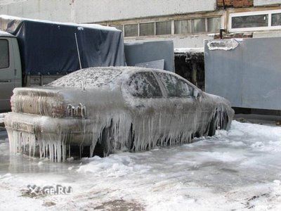 Автомобиль во льдах своими руками