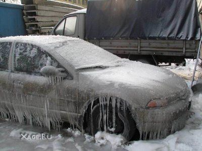 Автомобиль во льдах своими руками