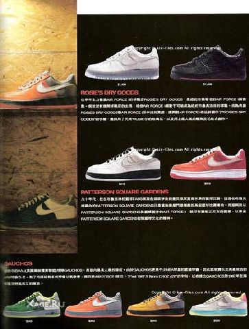 AF1 City Series обуви Nike