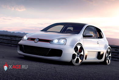 Презентация VW Golf GTI W12 650