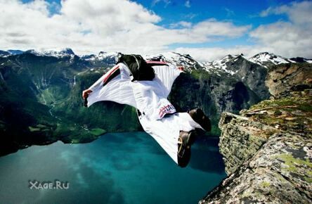 BaseJump или экстримальный парашют