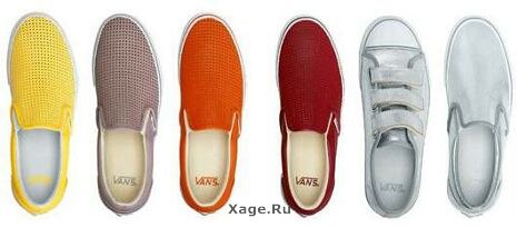 Осенняя коллекция обуви VANS