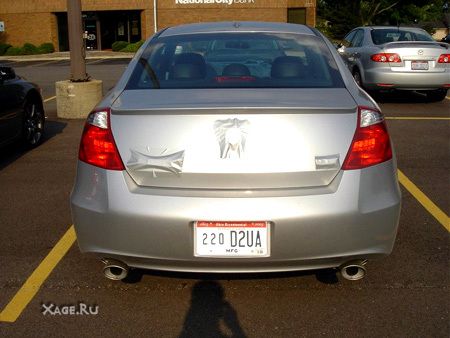 Шпионские фото модели Honda Accord 2008 года