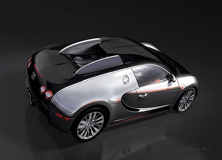 Хромированная Bugatti Veyron