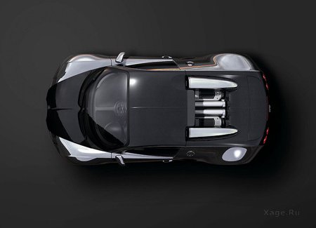 Хромированная Bugatti Veyron