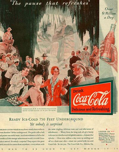 История рекламы Coca Cola