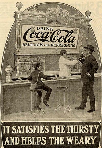 История рекламы Coca Cola