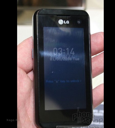 Обзор LG Touchscreen KF700