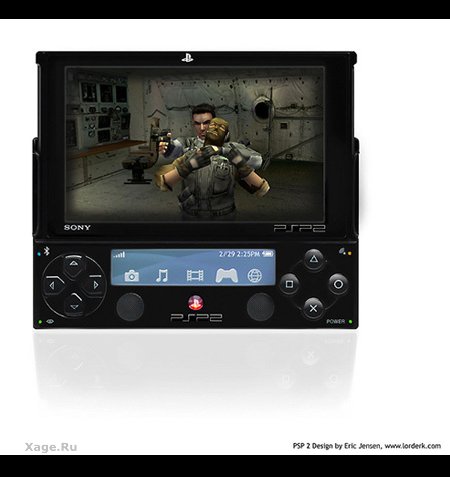 Возможные варианты дизайна Sony PSP 2