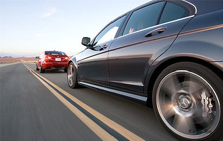 Mercedes C63 AMG vs. BMW M3