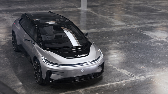 Faraday Future представил самый быстрый в мире автономный электрокар