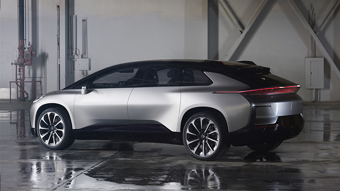 Faraday Future представил самый быстрый в мире автономный электрокар