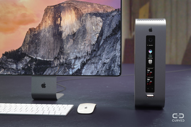 Дизайнеры из Curved/labs представили концепт Mac Pro