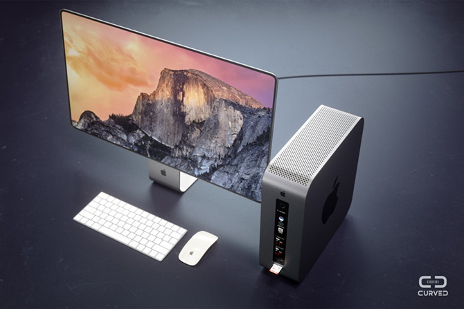 Дизайнеры из Curved/labs представили концепт Mac Pro