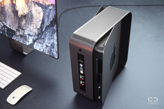 Дизайнеры из Curved/labs представили концепт Mac Pro