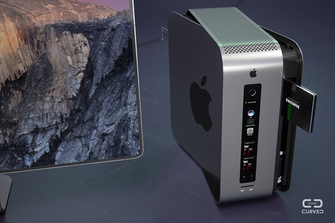 Дизайнеры из Curved/labs представили концепт Mac Pro