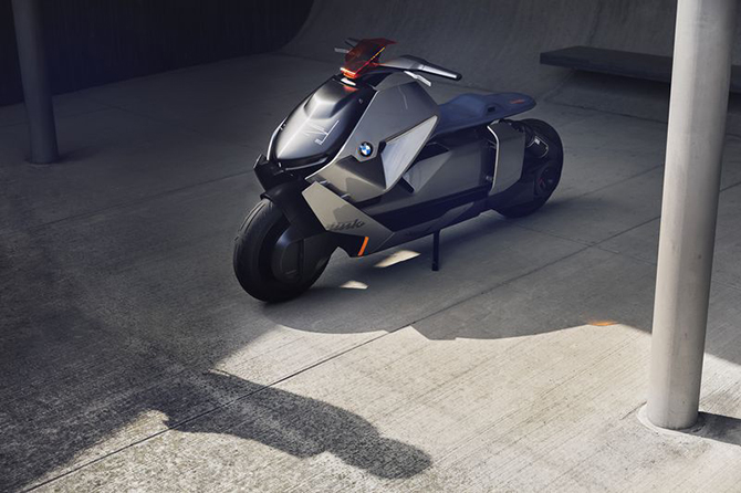 BMW Motorrad Concept Link — концепт мотоцикла, будто прибывший из мира «Бегущего по лезвию»