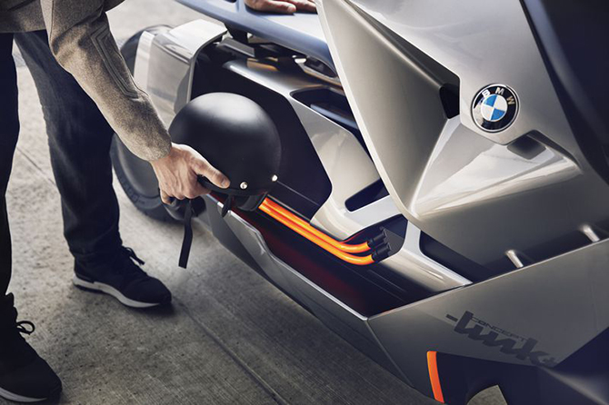 BMW Motorrad Concept Link — концепт мотоцикла, будто прибывший из мира «Бегущего по лезвию»