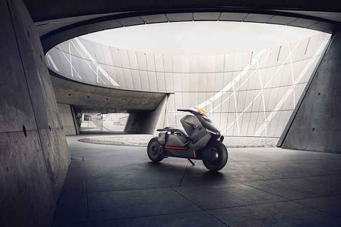 BMW Motorrad Concept Link — концепт мотоцикла, будто прибывший из мира «Бегущего по лезвию»